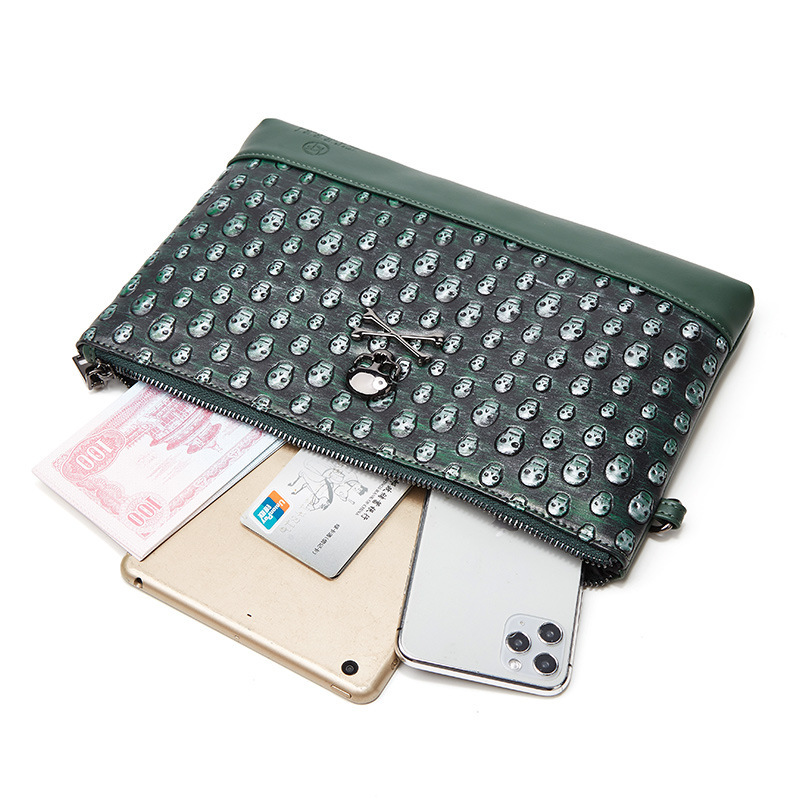 Retro Men's And Women's Skull Clutch - Image 5