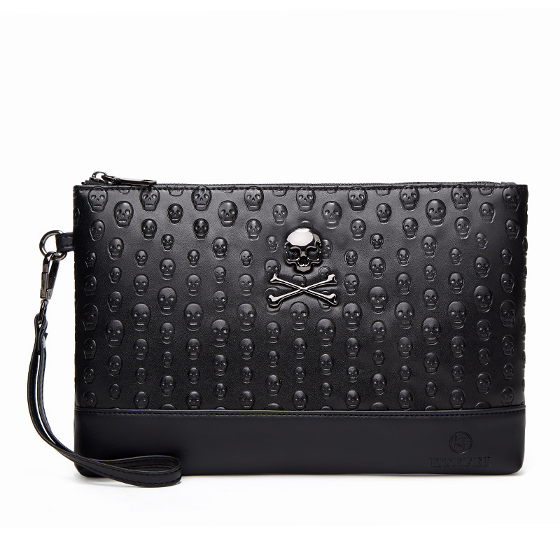 Retro Men's And Women's Skull Clutch - Image 6