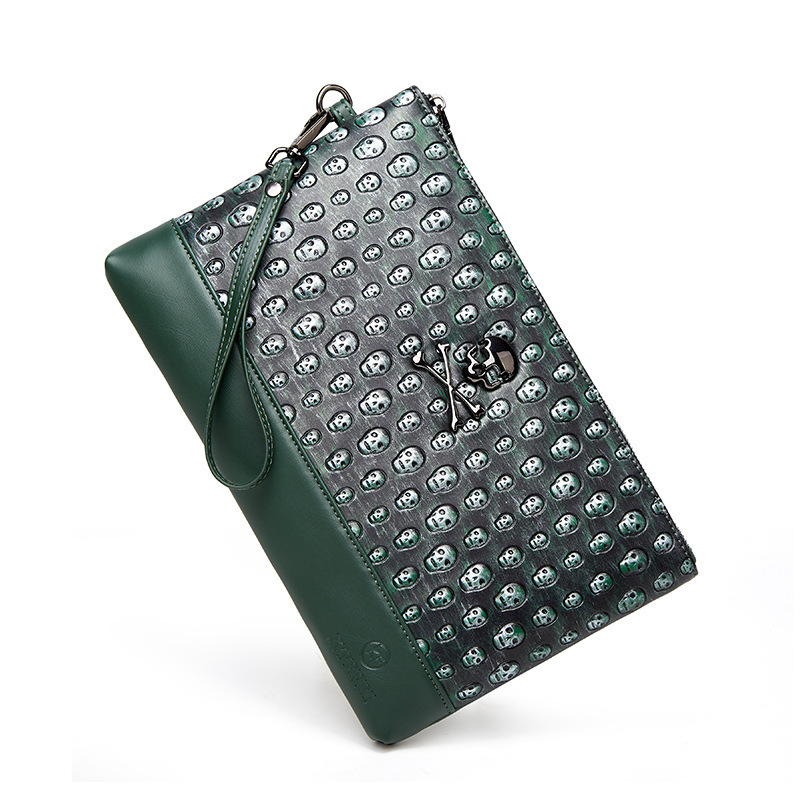 Retro Men's And Women's Skull Clutch - Image 7