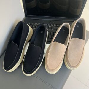 Suede Trendy One Pedal Loafers Casual Men's Shoes