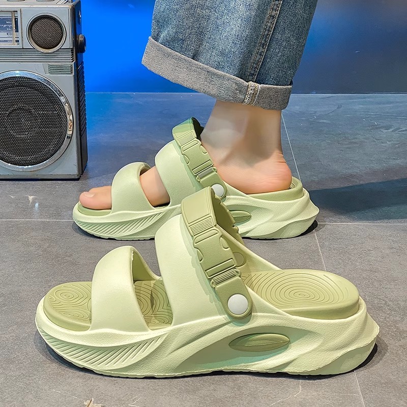 Sports Slippers Men's Thick Bottom Wear-resistant Non-slip Sandals - Image 2