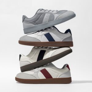 Wide Toe Retro German Training Shoes Men's Shoes