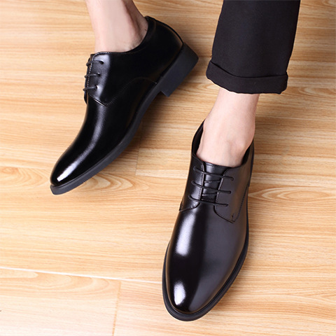 Men's Leather Shoes Business Formal Wear - Image 6