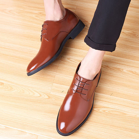 Men's Leather Shoes Business Formal Wear - Image 7