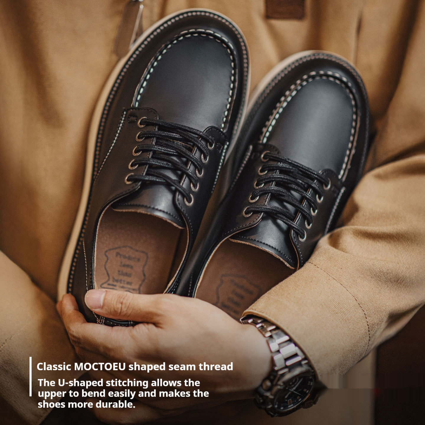 Madden Moka Xinmei Style Vintage Work Shoes - Image 3