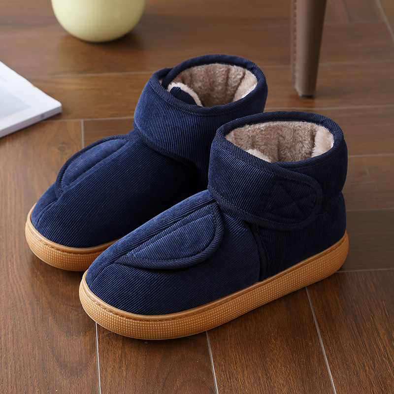 Large Opening Warm Boots With Anti-slip Rubber Soles For Men And Women - Image 8