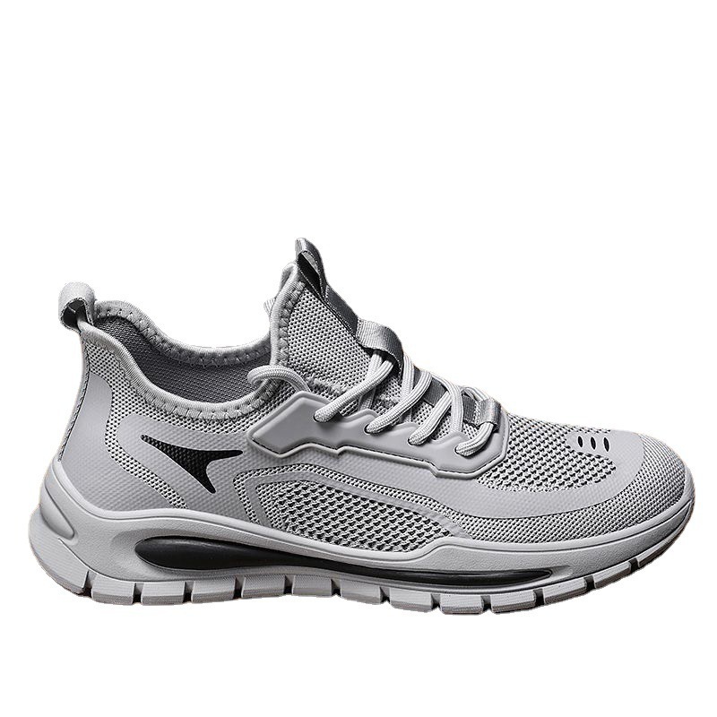 Versatile Flying Woven Breathable Mesh Sports Men's Shoes - Image 5