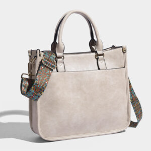 Soft Leather Large Capacity Crossbody Shoulder Tote Bag