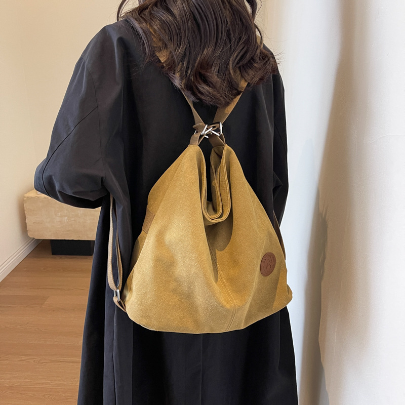 Women's Large-capacity Canvas Shoulder Bag - Image 2