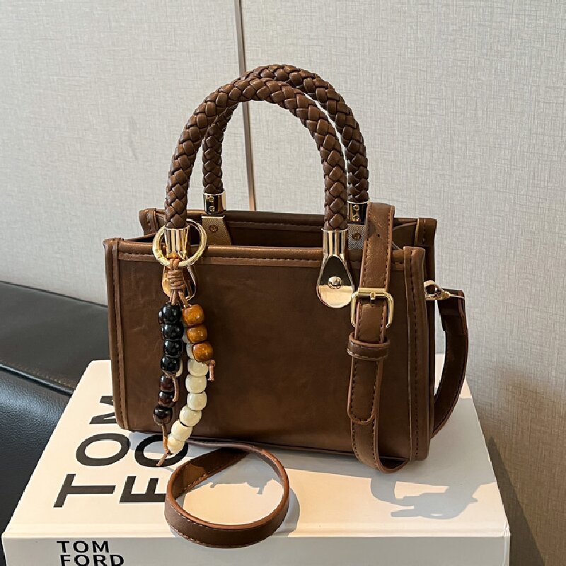 Crossbody Portable Small Square Bag - Image 3