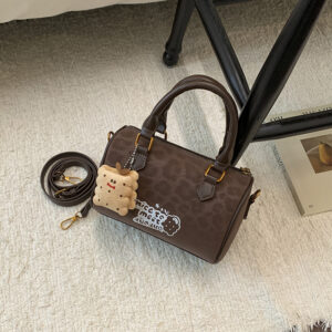 Bag Messenger Bag Female Textured Handbag Boston