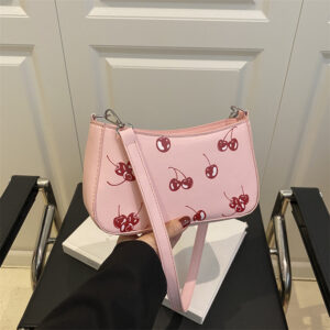 Casual Versatile Underarm Bag Printed Commuter Portable