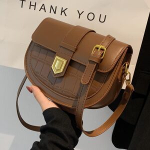 French One Shoulder Bag Female Saddle Bag All-match Women Messenger Bag