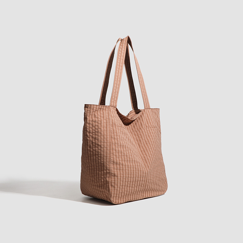 Polyester Striped Seersucker Women's Bag - Image 3