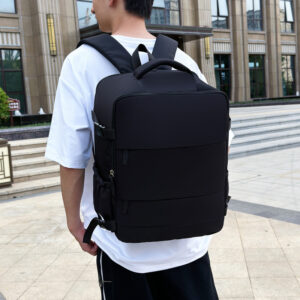 Women's Large Capacity Lightweight Multi-purpose Solid Color Travel Backpack