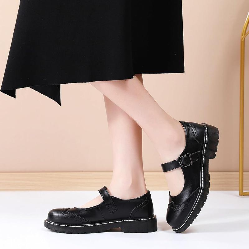 Shallow Mouth Thick Bottom Hanging Buckle Pumps Women's Casual - Image 2