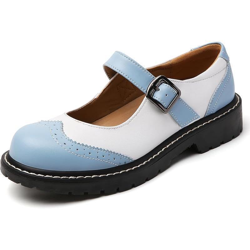 Shallow Mouth Thick Bottom Hanging Buckle Pumps Women's Casual - Image 6