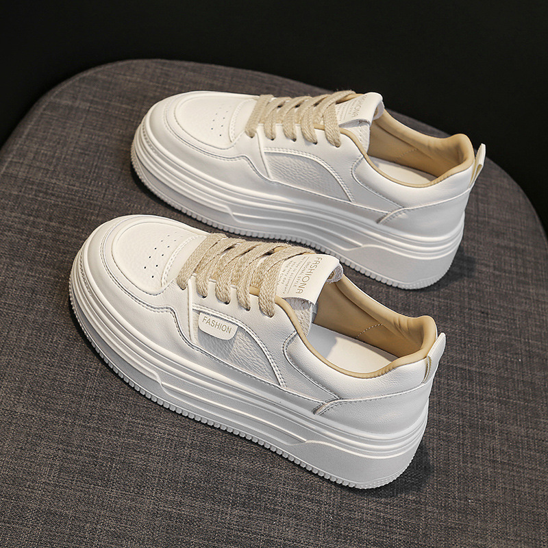 Platform Thick Sole Increased By Casual Sports Skate Shoes - Image 2