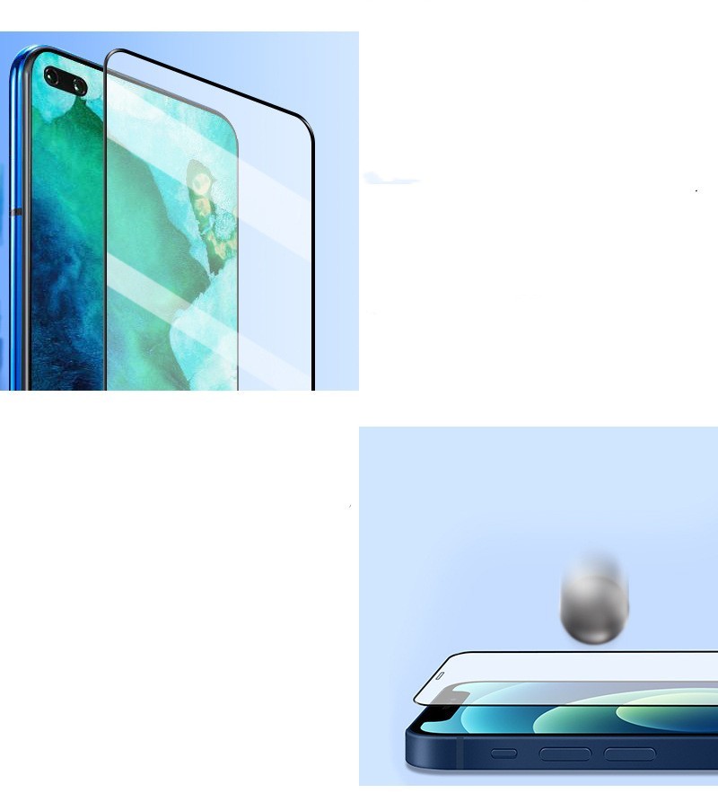 High Aluminum Tempered Glass Screen Protector For Mobile Phone - Image 4