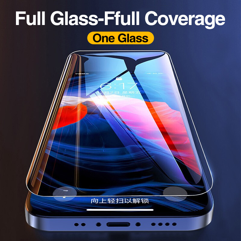 Compatible With Apple, 4Pcs Full Cover Tempered Glass For 12 Pro Max Screen - Image 2