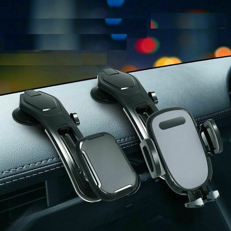 360 Rotatable Phone Mount Holder Car Dashboard Gravity Adjustable GPS Stand Rotating Car Phone Holder Universal Dashboard Mount Car Holder GPS Phone Stands Auto Accessories Car Phone Holder - Image 2