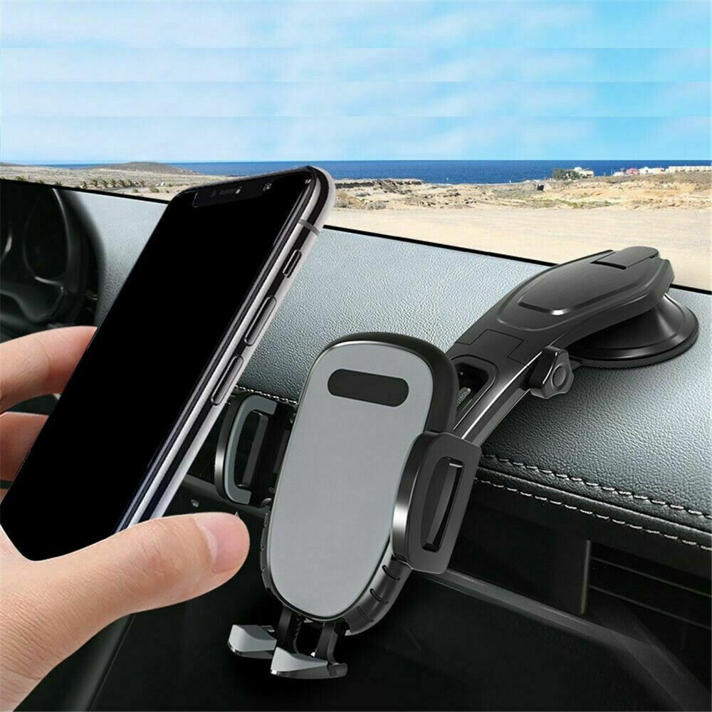 360 Rotatable Phone Mount Holder Car Dashboard Gravity Adjustable GPS Stand Rotating Car Phone Holder Universal Dashboard Mount Car Holder GPS Phone Stands Auto Accessories Car Phone Holder - Image 3