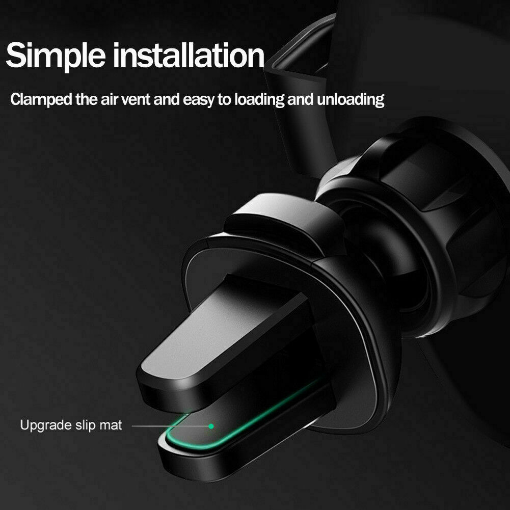 10W QI Wireless Fast Car Charger Mount Holder Stand Automatic Clamping Charging - Image 8