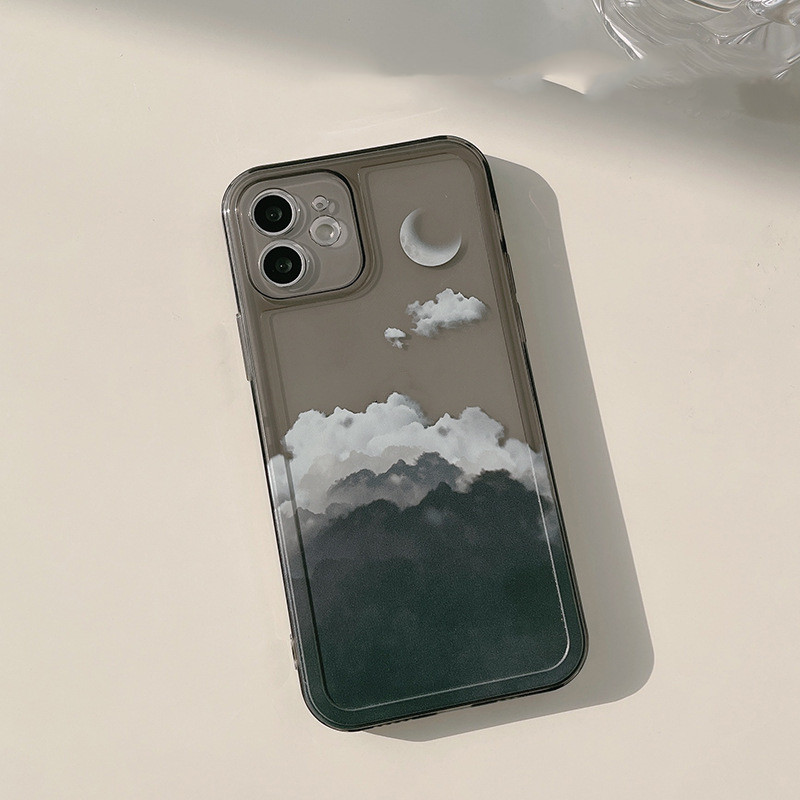 Late Night Cloud Gradient Mobile Phone Case Cover - Image 2
