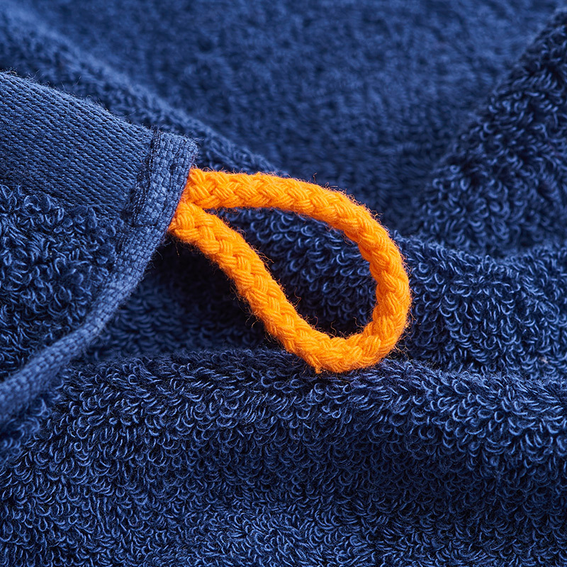 Children's Towel Pure Cotton White Solid Color - Image 8