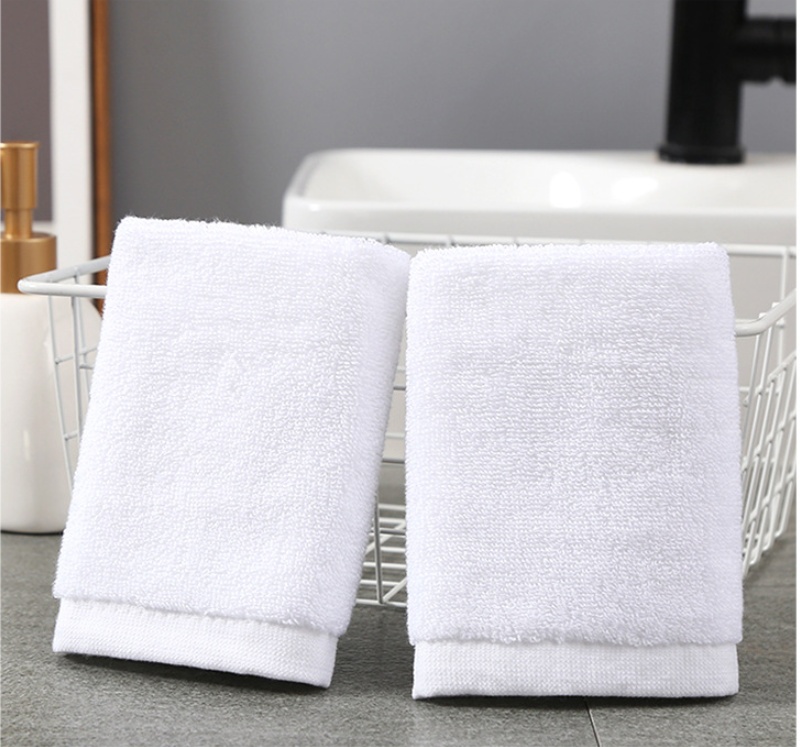 White Cotton Towel - Image 3