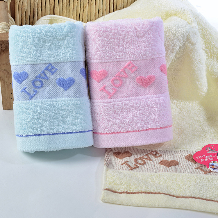 Caring pure cotton face towel - Image 3