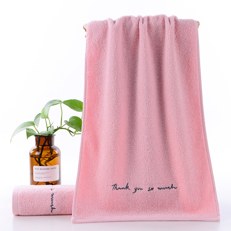 Absorbent Couple Towel Cotton Adult Face Wash Towel - Image 3