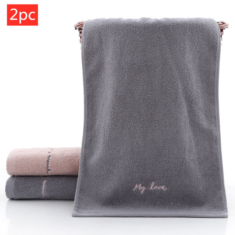 Absorbent Couple Towel Cotton Adult Face Wash Towel - Image 7