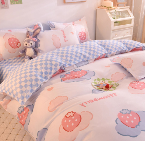 Bedclothes Summer Washed Quilts Set Sheets - Image 8