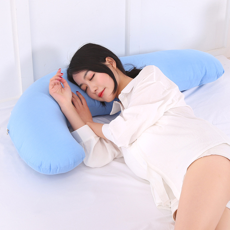 Multi-functional U-shaped maternity pillow Pregnant women's waist pillow breastfeeding pillow Side sleeping pillow - Image 6