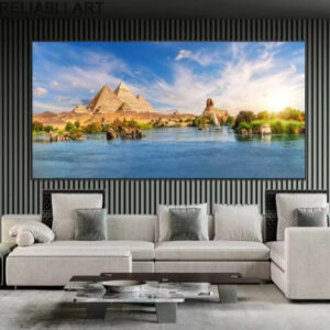 Living Room Decorative Painting Solid Wood Frameless