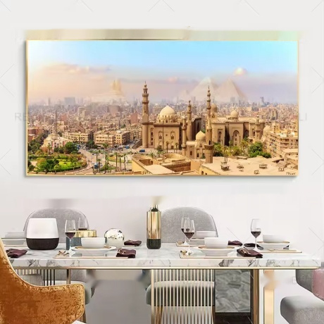 Living Room Decorative Painting Solid Wood Frameless - Image 5