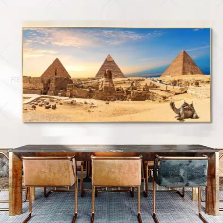 Living Room Decorative Painting Solid Wood Frameless - Image 6