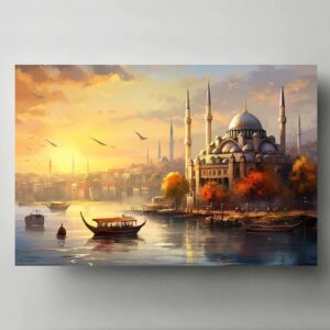 Living Room Decorative Painting Solid Wood Frameless