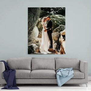 Framed Personalized Custom Canvas Prints, Photo On Canvas Transform Your Photosinto Stunning Framed Wall Art Digitally Printed Photo To Canvas Ldeal For Home DecorGifts Keepsakes