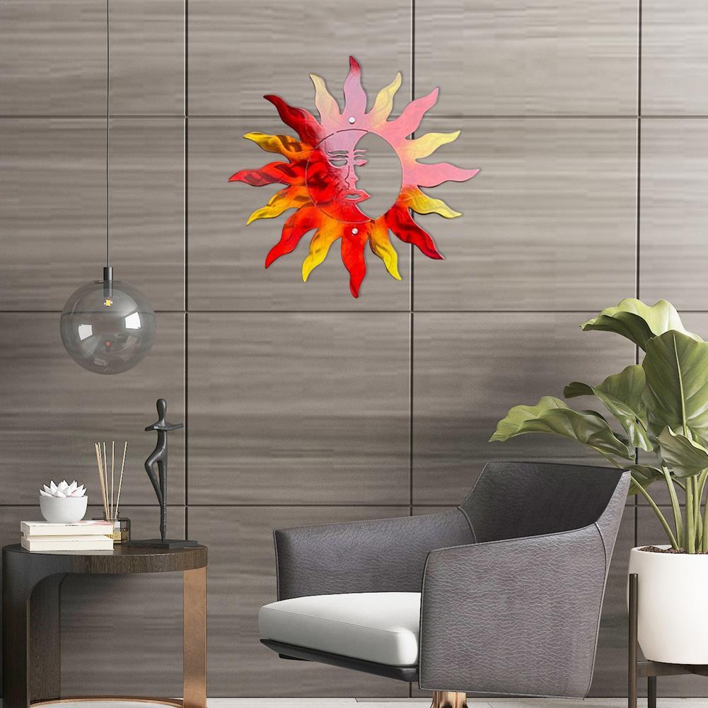 Metal Sun Iron Craft Indoor And Outdoor Decoration - Image 3