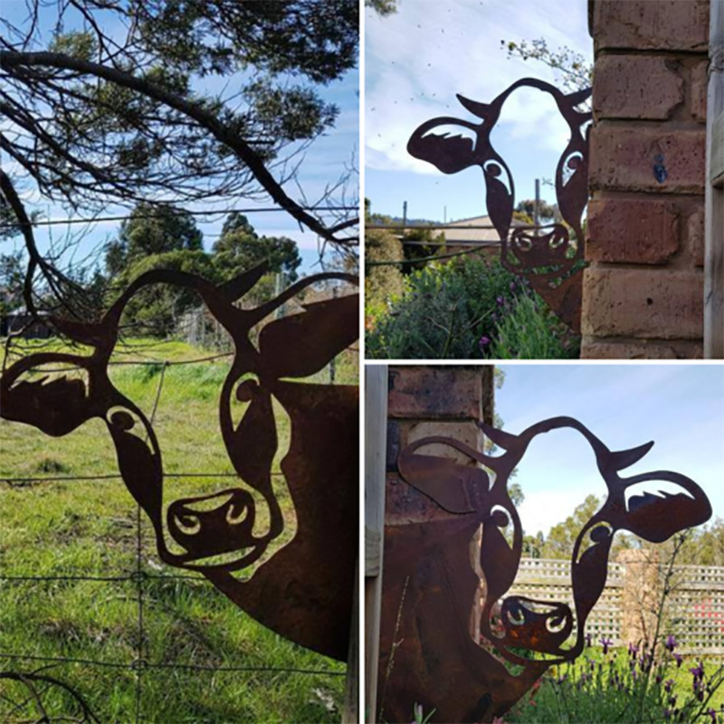 Metal Artwork Outdoor Outdoor GardenPendant Ornaments - Image 6