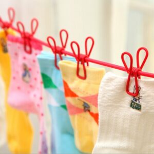 Outdoor travel business clothesline