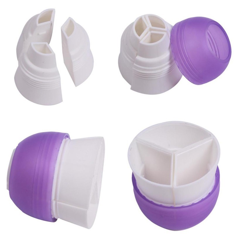 3 Color Cake Decorating Tools Icing Piping Cream Pastry Bag&Nozzle Converter - Image 2