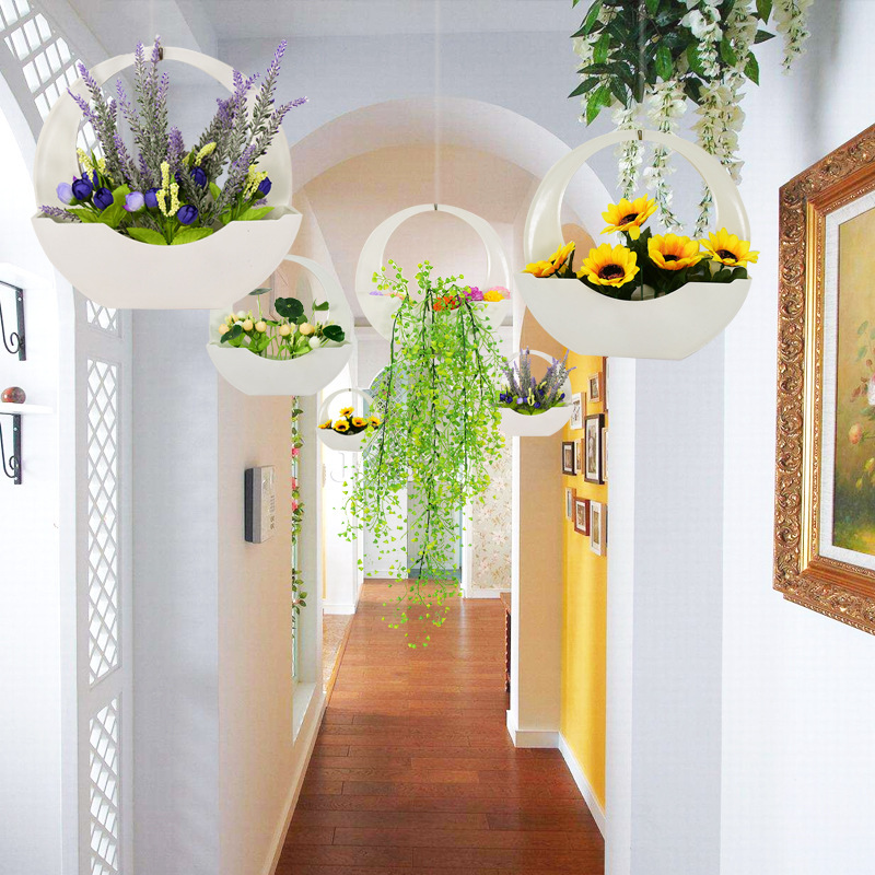 Shopping mall creative pastoral hanging flower basket - Image 4