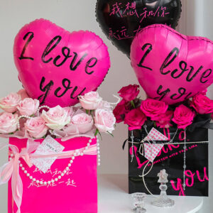 Bouquet Hug Bag Square Flower Packaging Hand Holding Box