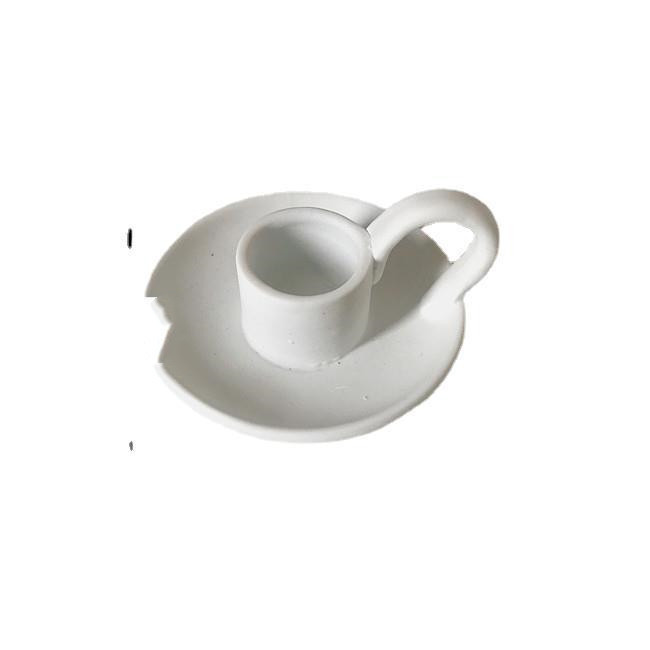 Ceramic Hand-held Candlestick Ornaments Jewelry Photography Props Homestay Decoration Background - Image 4