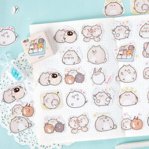 Little Fat Mouse Hand Account Notebook DIY Decorative Sticker Sealing Sticker