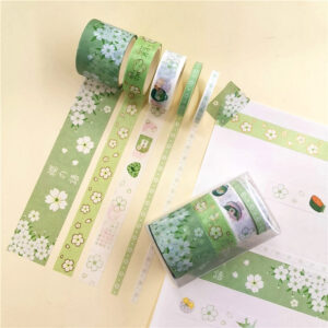 Sakura Paper Tape Small  Hand Account Decoration Combination Set Material Japanese Aesthetic Sticker
