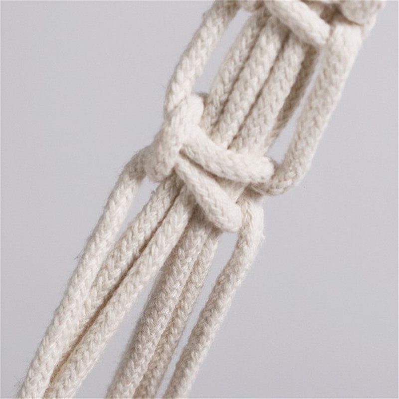 Portable Hand-Woven Yoga Mat Tassel Storage Bag - Image 4